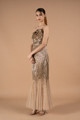 Tube Sequins Gown949 video